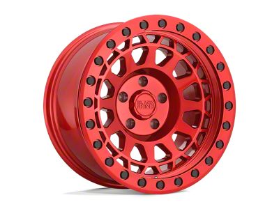 Black Rhino Primm Candy Red with Black Bolts 6-Lug Wheel; 18x9.5; -12mm Offset (04-15 Titan)