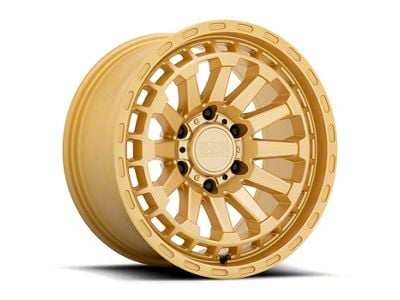 Black Rhino Raid Gold 6-Lug Wheel; 18x9.5; 12mm Offset (04-15 Titan)