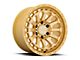 Black Rhino Raid Gold 6-Lug Wheel; 18x9.5; 12mm Offset (04-15 Titan)