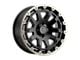 Black Rhino Razorback Matte Black with Machined Dark Tint Lip 6-Lug Wheel; 20x12; -44mm Offset (04-15 Titan)