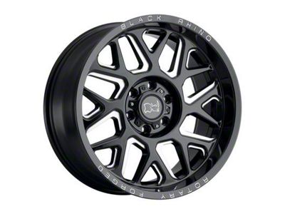 Black Rhino Reaper Gloss Black Milled 6-Lug Wheel; 20x11.5; -44mm Offset (04-15 Titan)