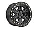 Black Rhino Reno Matte Black with Brass Bolts 6-Lug Wheel; 18x9.5; -12mm Offset (04-15 Titan)