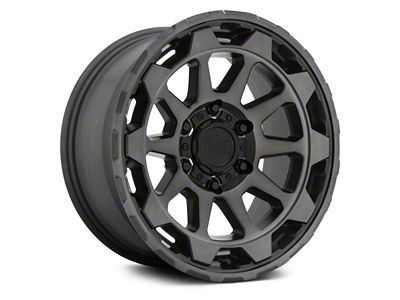 Black Rhino Rotor Matte Gunmetal 6-Lug Wheel; 18x9; -18mm Offset (04-15 Titan)