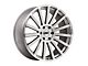 Black Rhino Spear Silver 6-Lug Wheel; 22x9.5; 25mm Offset (04-15 Titan)