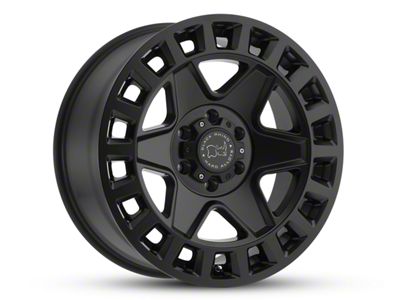 Black Rhino York Matte Black 6-Lug Wheel; 20x9; -12mm Offset (04-15 Titan)