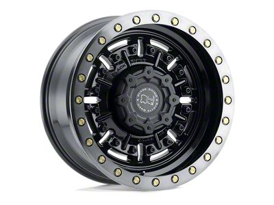 Black Rhino Abrams Gloss Gun Black with Machined Dark Tint 6-Lug Wheel; 17x8.5; 0mm Offset (05-21 Frontier)