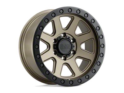 Black Rhino Baker Matte Bronze with Black Ring 6-Lug Wheel; 18x9; 12mm Offset (05-21 Frontier)