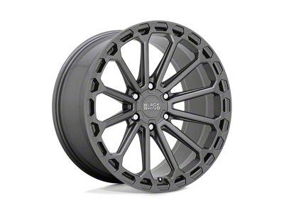 Black Rhino Kaizen Matte Gunmetal 6-Lug Wheel; 17x9.5; 18mm Offset (05-21 Frontier)