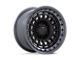 Black Rhino Sahara Matte Black with Gunmetal Lip 6-Lug Wheel; 17x9; 0mm Offset (05-21 Frontier)