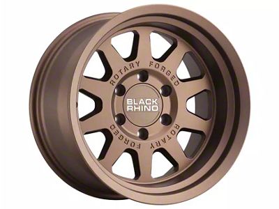 Black Rhino Stadium Matte Bronze 6-Lug Wheel; 17x8.5; 0mm Offset (05-21 Frontier)