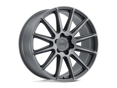 Black Rhino Waza Brushed Gunmetal 6-Lug Wheel; 20x9; 20mm Offset (05-21 Frontier)