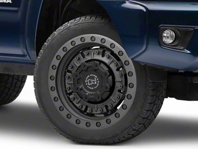 Black Rhino Abrams Textured Matte Gunmetal 6-Lug Wheel; 20x9.5; 12mm Offset (05-15 Tacoma)