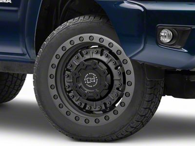 Black Rhino Abrams Textured Matte Gunmetal 6-Lug Wheel; 20x9.5; 2mm Offset (05-15 Tacoma)