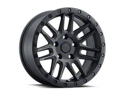 Black Rhino Arches Matte Black 6-Lug Wheel; 17x9.5; -18mm Offset (05-15 Tacoma)