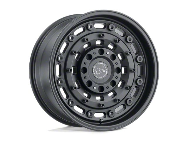 Black Rhino Arsenal Textured Matte Black 6-Lug Wheel; 16x8; -10mm Offset (05-15 Tacoma)