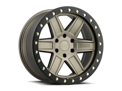 Black Rhino Attica Matte Bronze with Brass Bolts 6-Lug Wheel; 18x9.5; -18mm Offset (05-15 Tacoma)