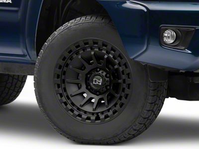 Black Rhino Barrage Matte Black 6-Lug Wheel; 18x9; 0mm Offset (05-15 Tacoma)