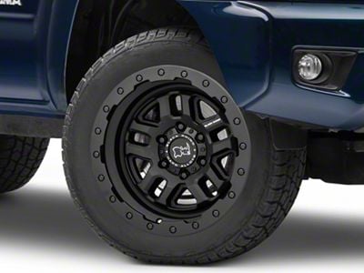 Black Rhino Barstow Textured Matte Black 6-Lug Wheel; 20x9.5; 0mm Offset (05-15 Tacoma)