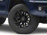 Black Rhino Caprock Matte Black 6-Lug Wheel; 17x8.5; -18mm Offset (05-15 Tacoma)