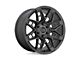 Black Rhino Caprock Matte Gunmetal 6-Lug Wheel; 17x8.5; 0mm Offset (05-15 Tacoma)