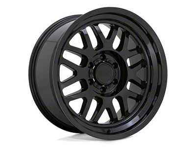 Black Rhino Delta Gloss Black 6-Lug Wheel; 18x9.5; -18mm Offset (05-15 Tacoma)