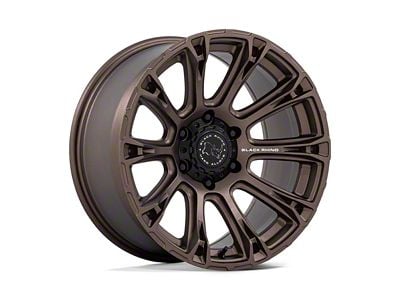 Black Rhino Diamondback Burnt Bronze 6-Lug Wheel; 18x9; 12mm Offset (05-15 Tacoma)