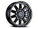 Black Rhino Excursion Matte Black 6-Lug Wheel; 17x7.5; 35mm Offset (05-15 Tacoma)