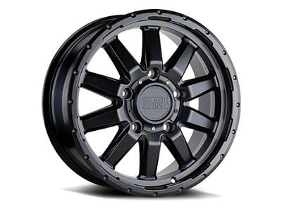 Black Rhino Excursion Matte Black 6-Lug Wheel; 18x8; 35mm Offset (05-15 Tacoma)