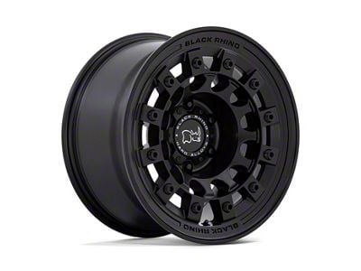 Black Rhino Fuji Matte Black 6-Lug Wheel; 17x9; -12mm Offset (05-15 Tacoma)