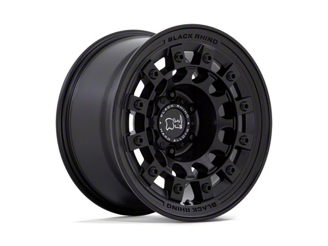 Black Rhino Fuji Matte Black 6-Lug Wheel; 17x9; -12mm Offset (05-15 Tacoma)
