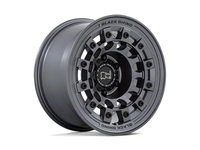 Black Rhino Fuji Matte Gunmetal 6-Lug Wheel; 17x8; 20mm Offset (05-15 Tacoma)