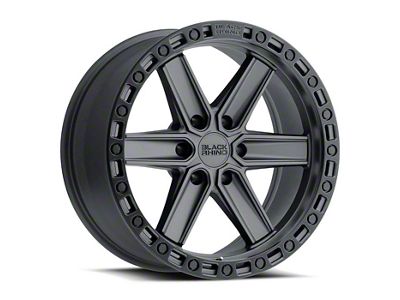 Black Rhino Henderson Gunblack 6-Lug Wheel; 17x9; 12mm Offset (05-15 Tacoma)