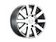 Black Rhino Journey Gloss Gunmetal with Mirror-Cut Face 6-Lug Wheel; 17x7.5; 45mm Offset (05-15 Tacoma)