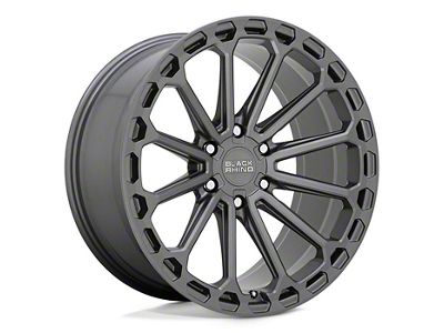 Black Rhino Kaizen Matte Gunmetal 6-Lug Wheel; 17x9.5; -12mm Offset (05-15 Tacoma)