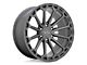 Black Rhino Kaizen Matte Gunmetal 6-Lug Wheel; 17x9.5; 12mm Offset (05-15 Tacoma)