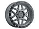 Black Rhino Kelso Battleship Gray with Black Ring 6-Lug Wheel; 20x9; 12mm Offset (05-15 Tacoma)