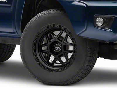 Black Rhino Kelso Matte Black 6-Lug Wheel; 17x9; -12mm Offset (05-15 Tacoma)