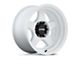 KMC Lobo Gloss White 6-Lug Wheel; 17x8.5; -10mm Offset (05-15 Tacoma)