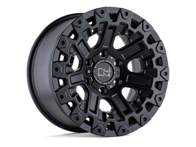 Black Rhino Ozark Matte Black 6-Lug Wheel; 17x9.5; -18mm Offset (05-15 Tacoma)