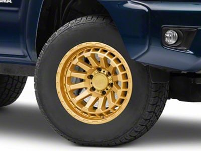 Black Rhino Raid Gold 6-Lug Wheel; 17x8.5; 0mm Offset (05-15 Tacoma)