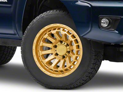 Black Rhino Raid Gold 6-Lug Wheel; 18x9.5; 12mm Offset (05-15 Tacoma)