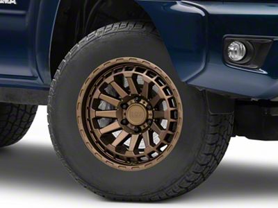 Black Rhino Raid Matte Bronze 6-Lug Wheel; 17x8.5; 0mm Offset (05-15 Tacoma)