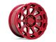 Black Rhino Rotor Candy Red 6-Lug Wheel; 17x8.5; -18mm Offset (05-15 Tacoma)