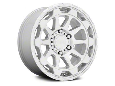 Black Rhino Rotor Gloss Silver 6-Lug Wheel; 18x9; 12mm Offset (05-15 Tacoma)