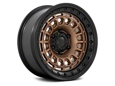 Black Rhino Sahara Matte Bronze with Gloss Black Lip 6-Lug Wheel; 17x9; 0mm Offset (05-15 Tacoma)