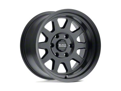 Black Rhino Stadium Matte Black 6-Lug Wheel; 16x8; -10mm Offset (05-15 Tacoma)