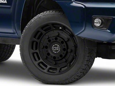 Black Rhino Warthog Matte Black 6-Lug Wheel; 20x9.5; -18mm Offset (05-15 Tacoma)