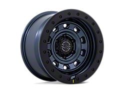 Black Rhino Xplorer Metallic Blue with Matte Black Lip 6-Lug Wheel; 17x9; -12mm Offset (05-15 Tacoma)