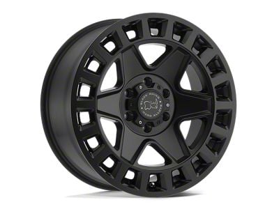 Black Rhino York Matte Black 6-Lug Wheel; 20x9; 12mm Offset (05-15 Tacoma)