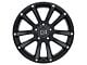 Black Rhino Highland Matte Black Milled 5-Lug Wheel; 18x9.5; 12mm Offset (07-13 Tundra)